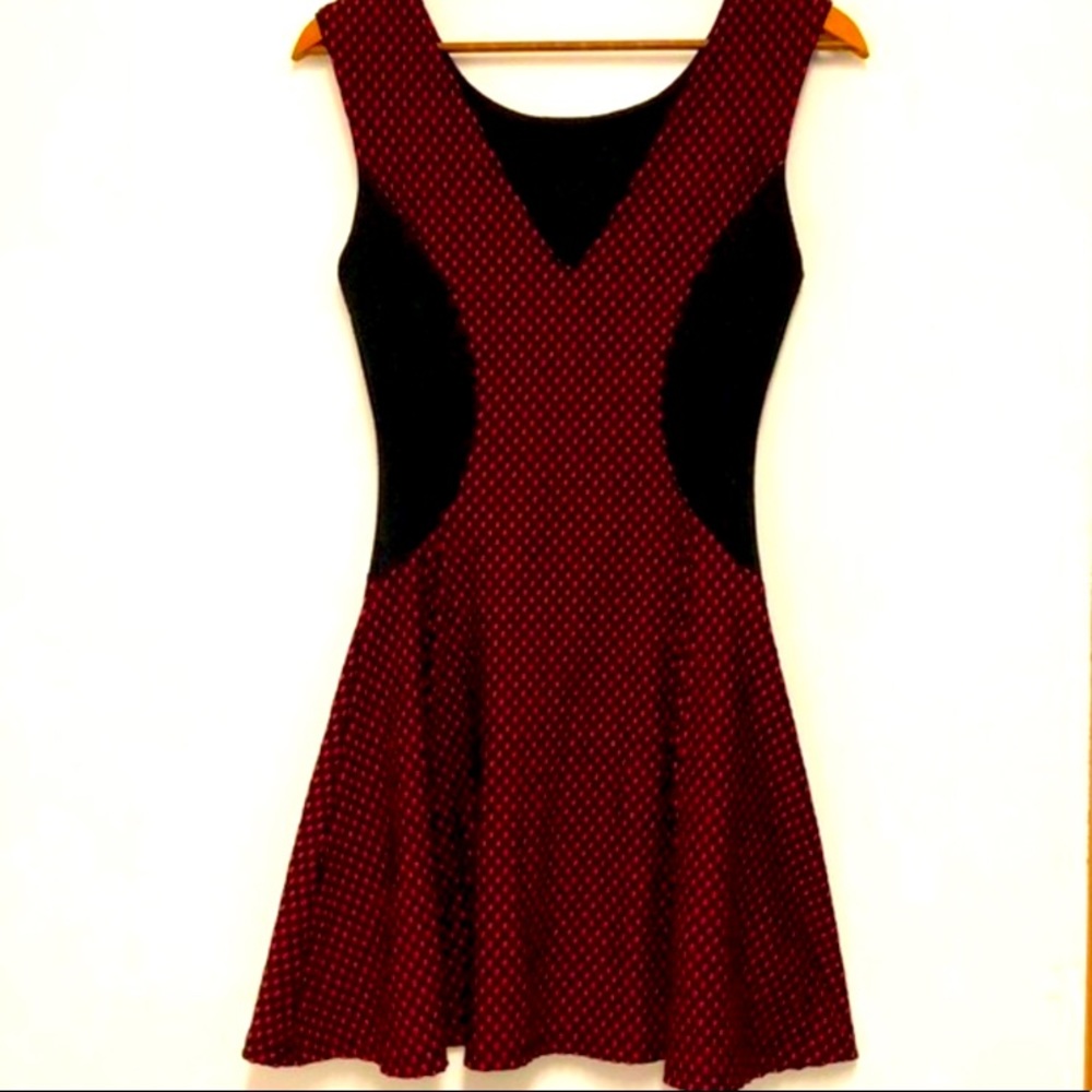 Reversible A-Line Sleeveless Pinup Skater Dress - Picture 6 of 7